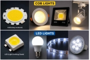 COB Light vs LED: Nøgleforskelle, lysstyrke, effektivitet, og hvad er bedre?
